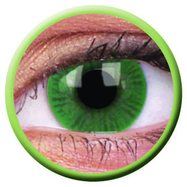 ColorVue Basic - Green (2 St. 3-Monatslinsen) – ohne Stärke