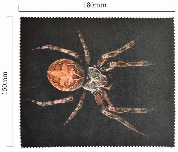 Mikrofaser Brillenputztuch - Spider