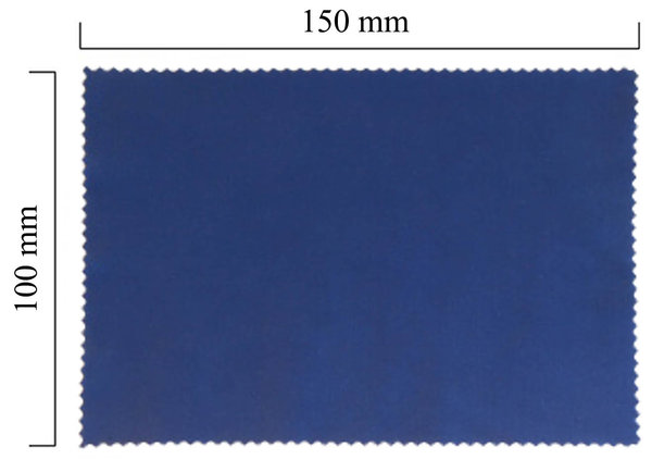 Mikrofaser Brillenputztuch – violett 100x150