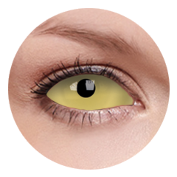 ColorVue Crazy Kontaktlinsen UV 22mm - Amazo (2 St. 6-Monat-Linsen) – ohne Stärke