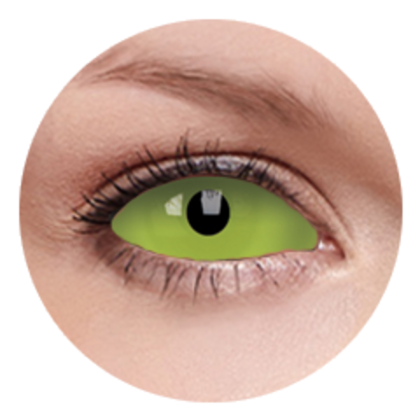 ColorVue Crazy Kontaktlinsen UV 22mm - Spawn (2 St. 6-Monat-Linsen) – ohne Stärke