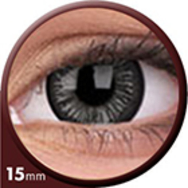 Phantasee Big Eyes - Lovely Grey (2 St. 3-Monatslinsen) – mit Stärke