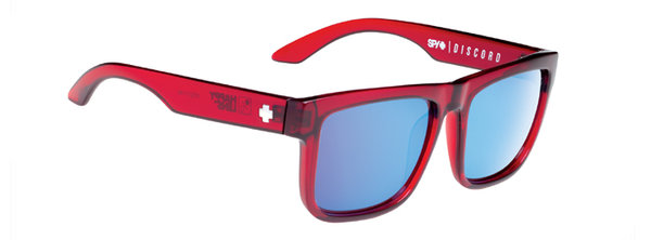 Sonnenbrille SPY DISCORD Trans Red