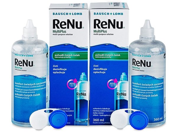 ReNu MultiPlus 2 x 360 ml mit zwei Behälter