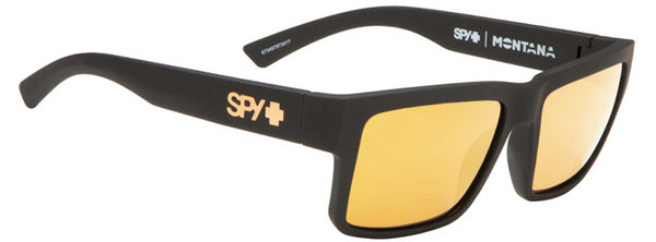 Sonnenbrille SPY MONTANA Mt.Black / Gold - Happy