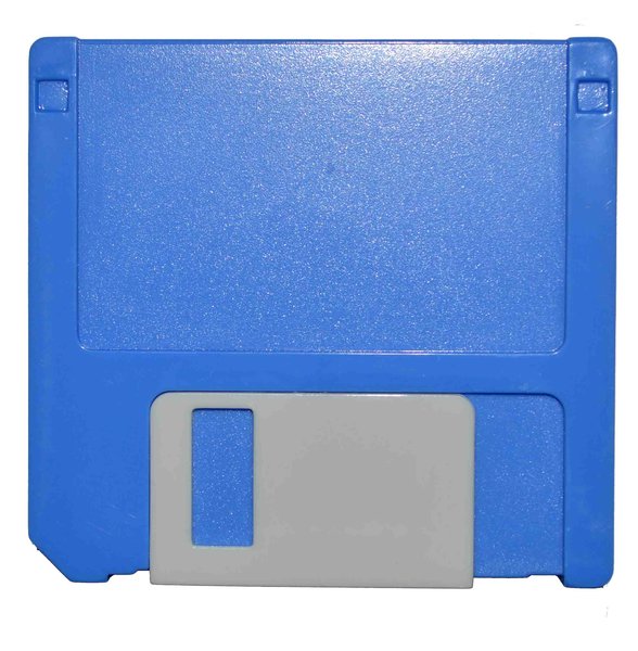 Etui - Set Diskette - blau