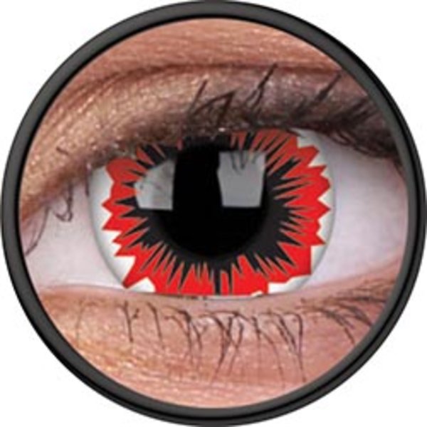 ColorVue Crazy Kontaktlinsen - Blaze (2 St. Jahreslinsen) – ohne Stärke