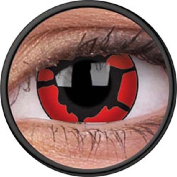 ColorVue Crazy Kontaktlinsen - Nightcrawler (2 St. Jahreslinsen) – ohne Stärke