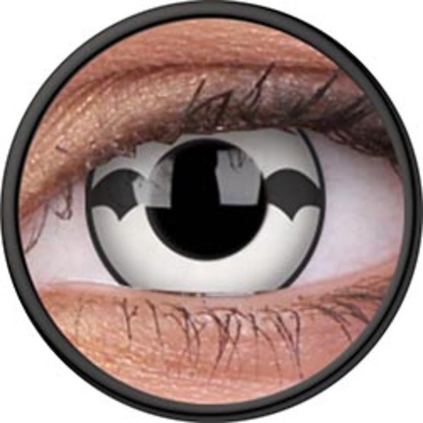 ColourVue Crazy Kontaktlinsen - Poltergeist (2 St.Jahreslinsen)  – ohne Stärke exp.02/21