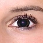 ColorVue Big Eyes - Dolly Black (2 St. 3-Monatslinsen) – ohne Stärke