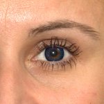 ColorVue Crazy-Kontaktlinsen - Space Blue (2 St. 3-Monatslinsen) – ohne Stärke
