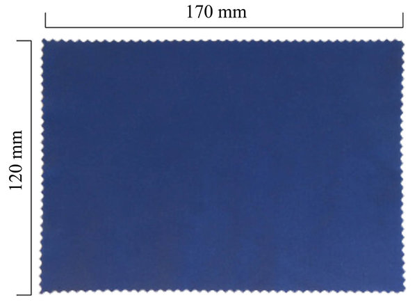 Mikrofaser Brillenputztuch – violett 120x170