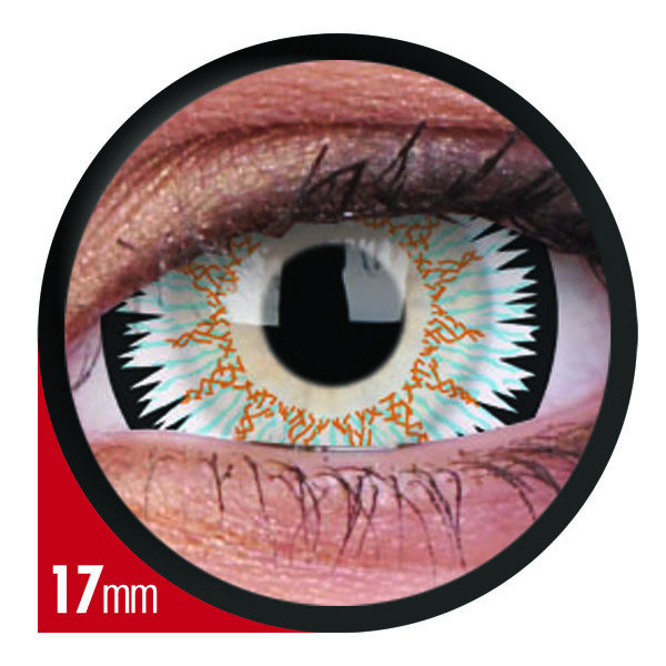 ColorVue Crazy  Kontaktlinsen 17 mm - Galactus (2 St. Jahreslinsen) – ohne Stärke