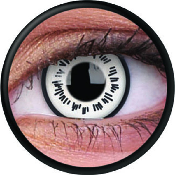 ColorVue Crazy-Kontaktlinsen - Byakugan (2 St. 3-Monatslinsen) – ohne Stärke