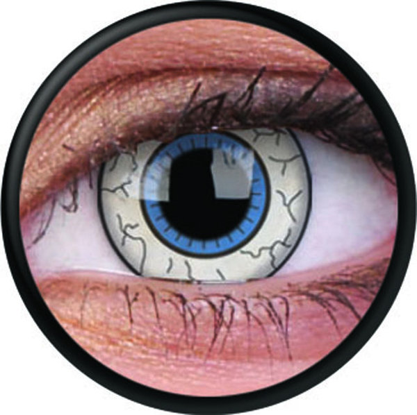 ColorVue Crazy-Kontaktlinsen - Comic Eye (2 St. 3-Monatslinsen) – ohne Stärke