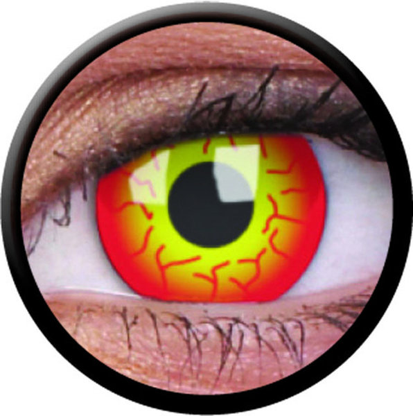 ColorVue Crazy-Kontaktlinsen - Dart Maul (2 St. 3-Monatslinsen) – ohne Stärke