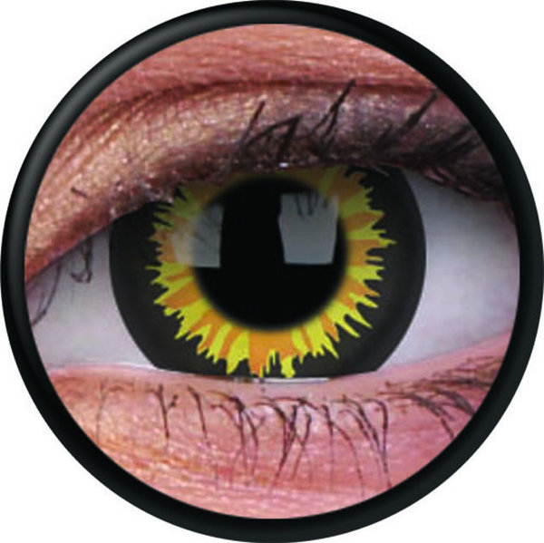 ColorVue Crazy-Kontaktlinsen - Luminor (2 St. 3-Monatslinsen) – ohne Stärke