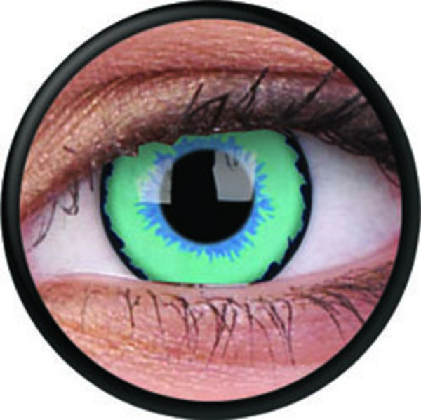 ColorVue Crazy-Kontaktlinsen - The Dexus (2 St. 3-Monatslinsen) – ohne Stärke