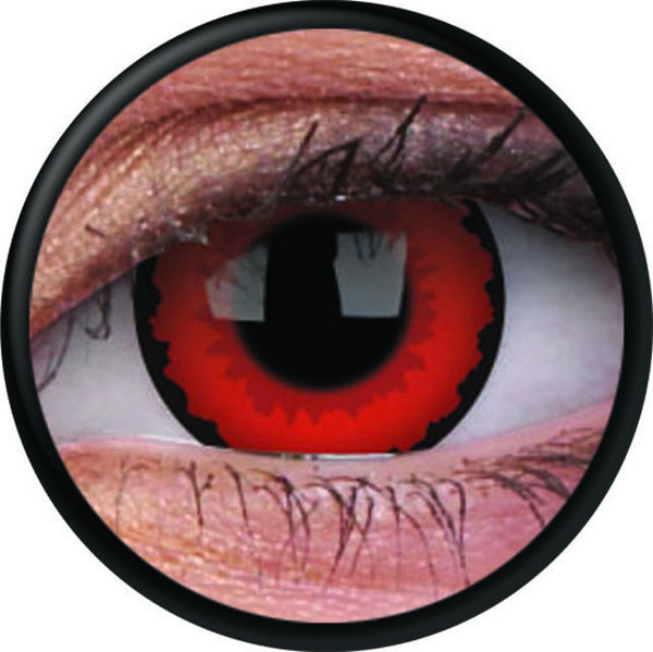 ColorVue Crazy-Kontaktlinsen -Zarathos (2 St. 3-Monatslinsen) – ohne Stärke